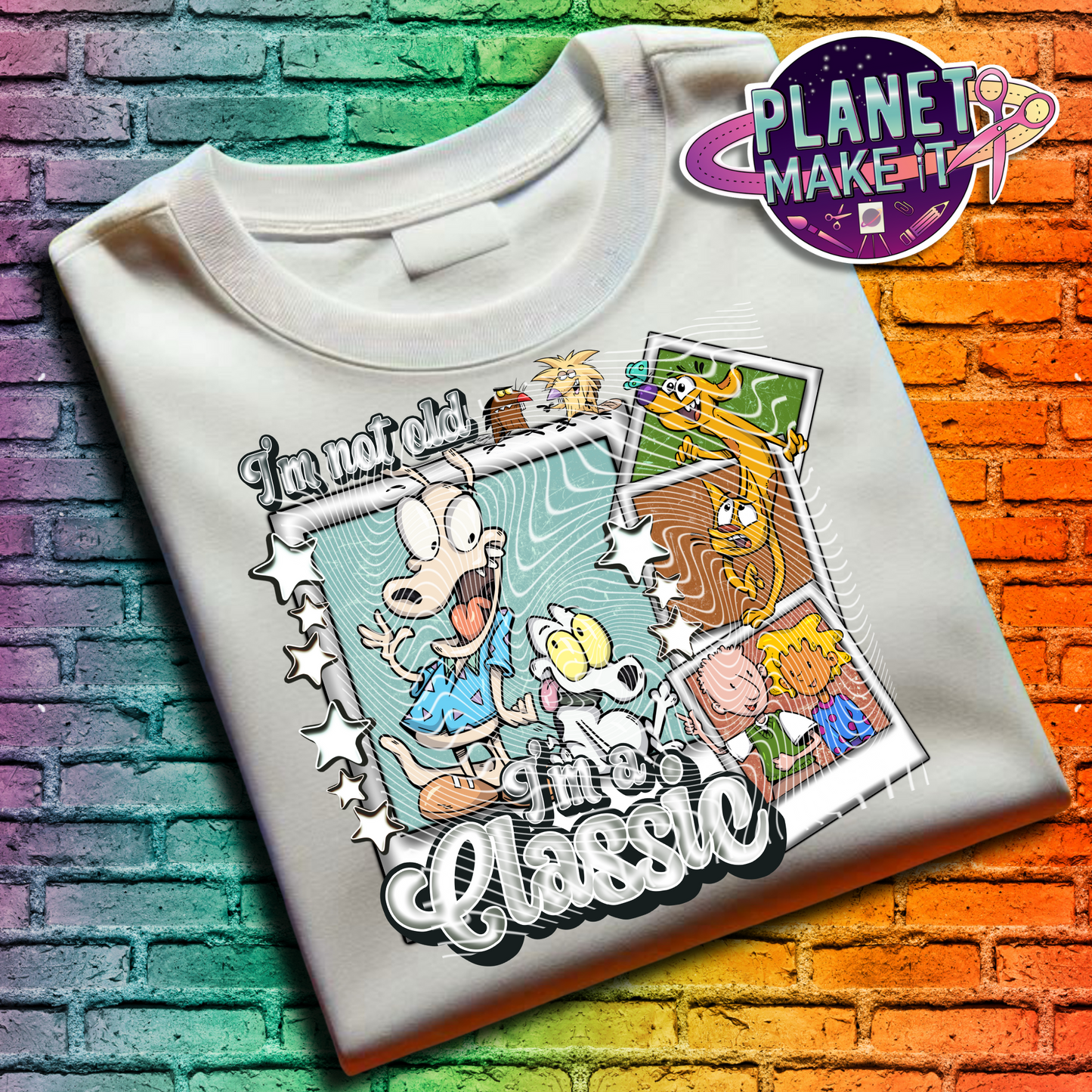 Rocky Nostalgia Polaroid - T-Shirt