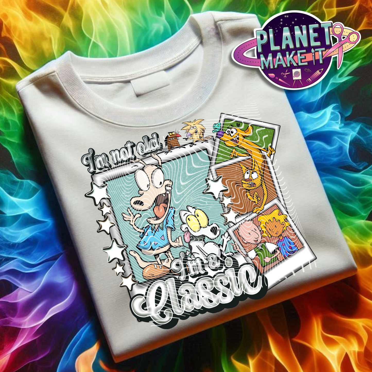 Rocky Nostalgia Polaroid - Plush Hoodie