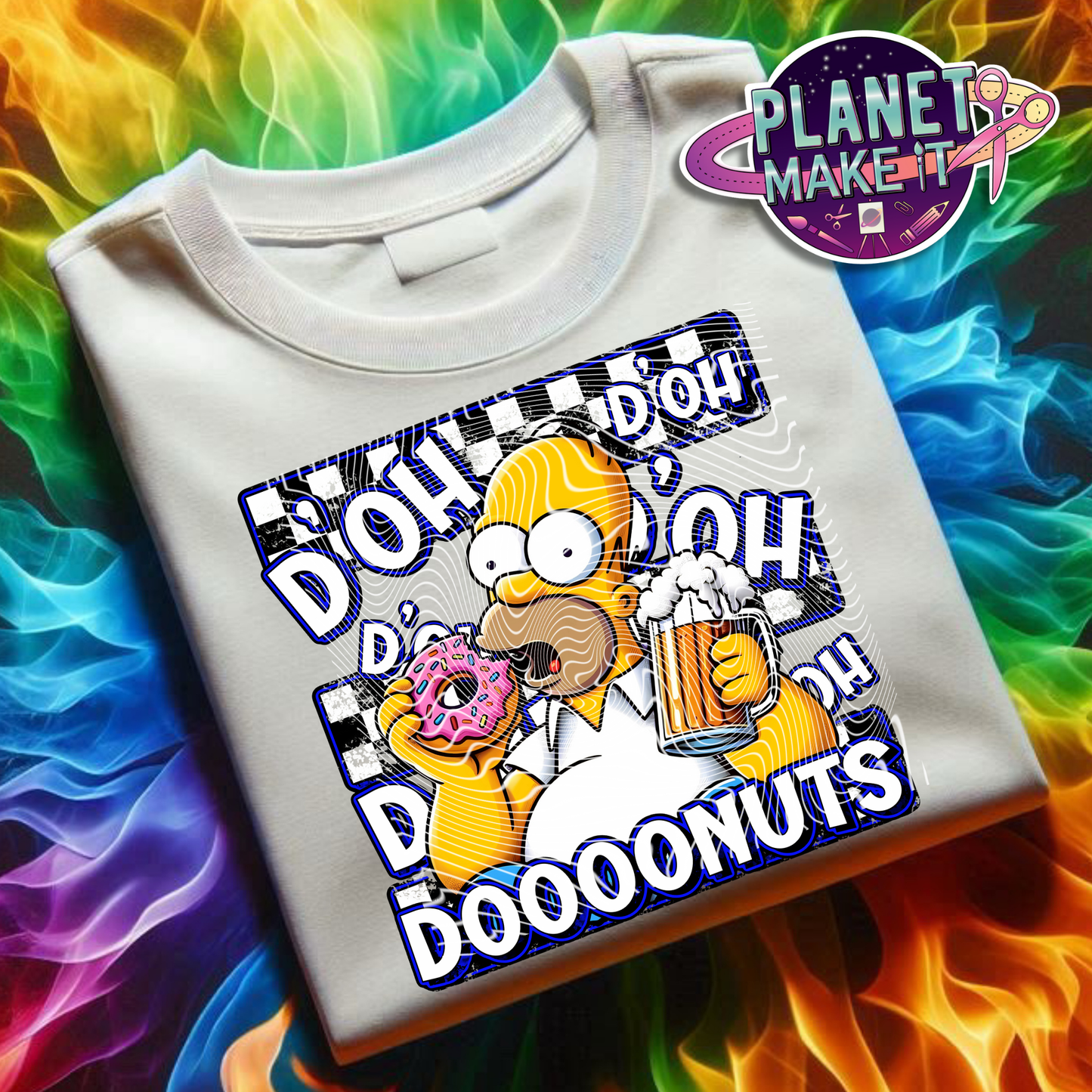 Doughnut Man - Plush Hoodie