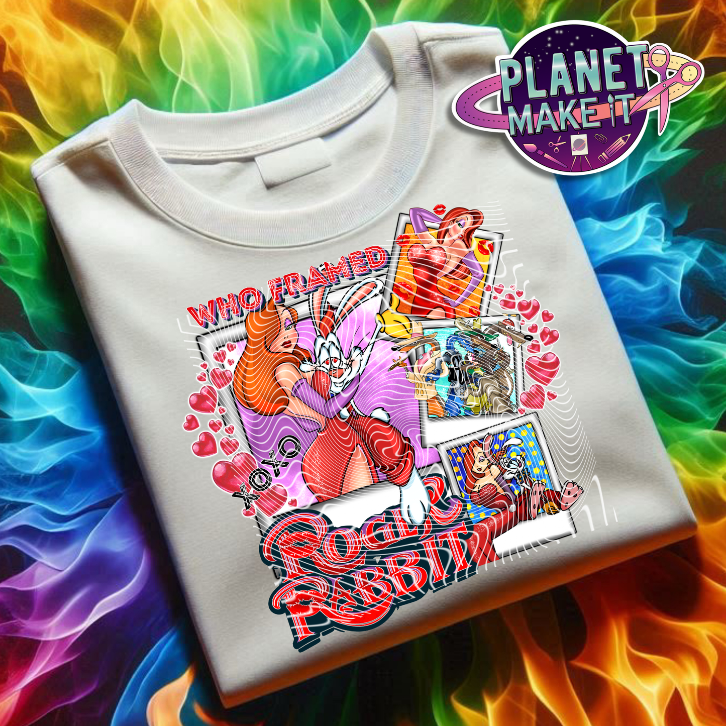 Red Rabbit - Plush Hoodie