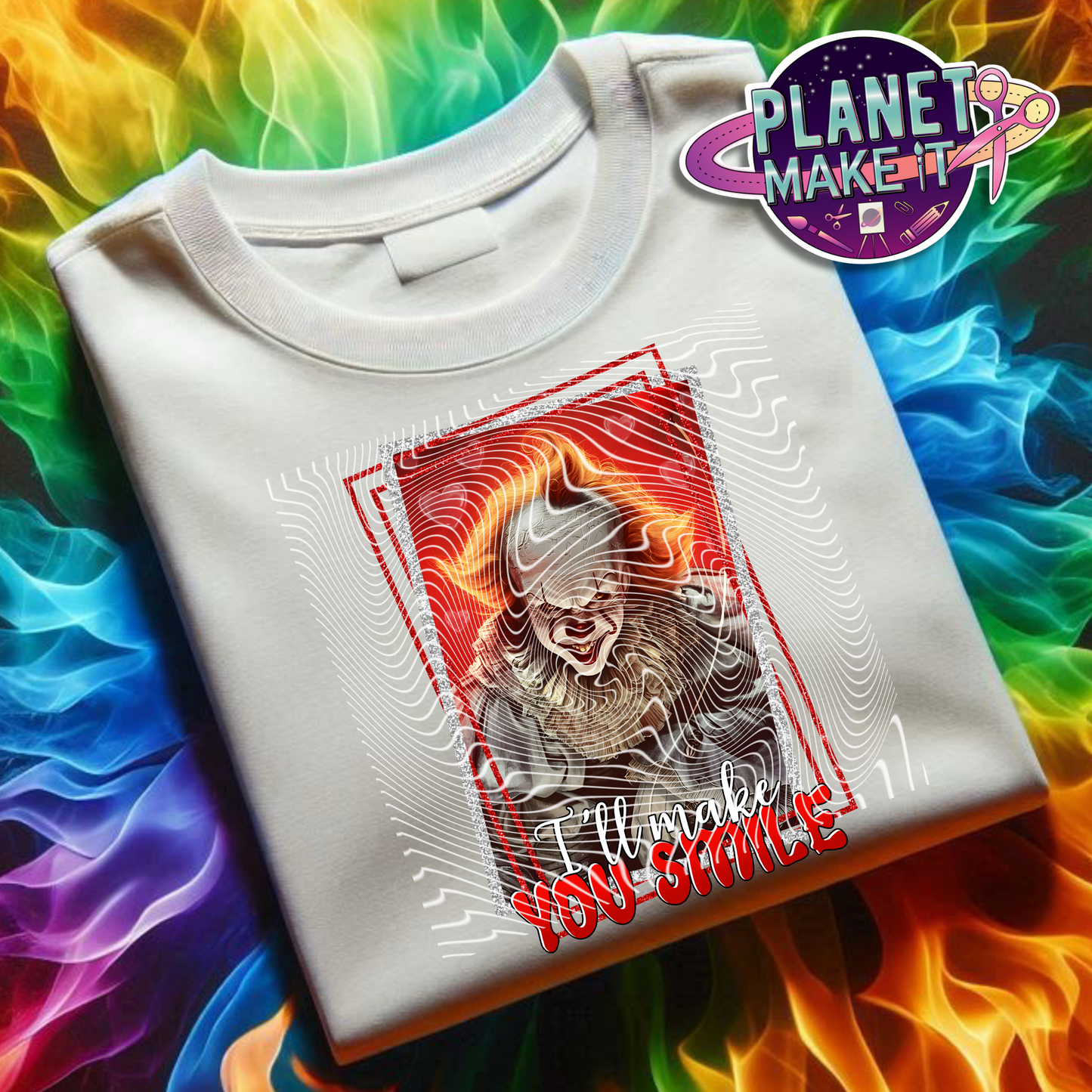 Red Hair Clown - Plush Hoodie