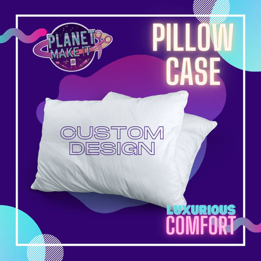 Luxurious Plush Pillow Case - Custom Design