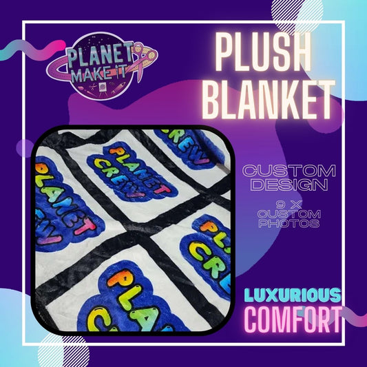 Custom Plush Blanket - Custom Design