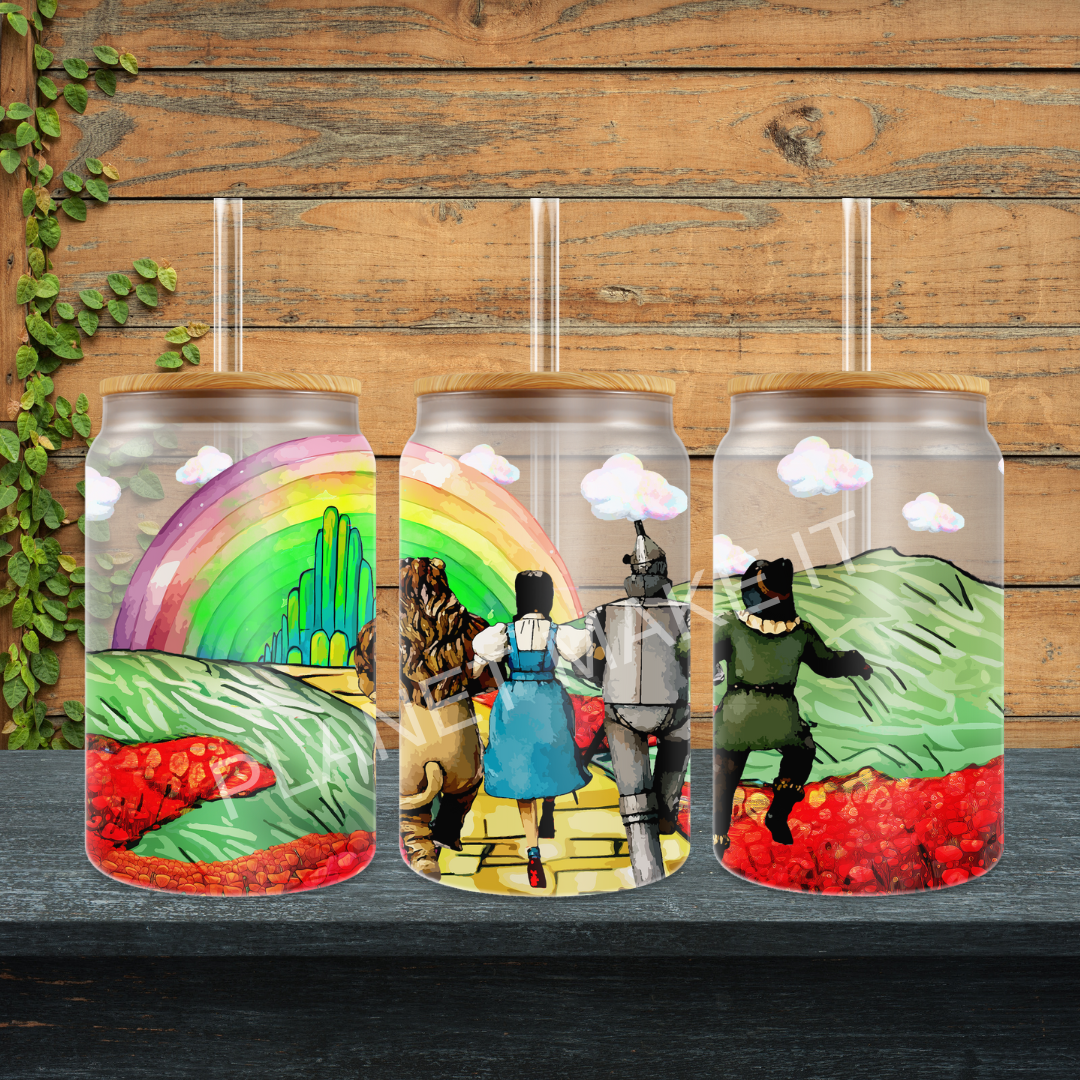 Wizard World - 16oz Frosted Glass Tumbler