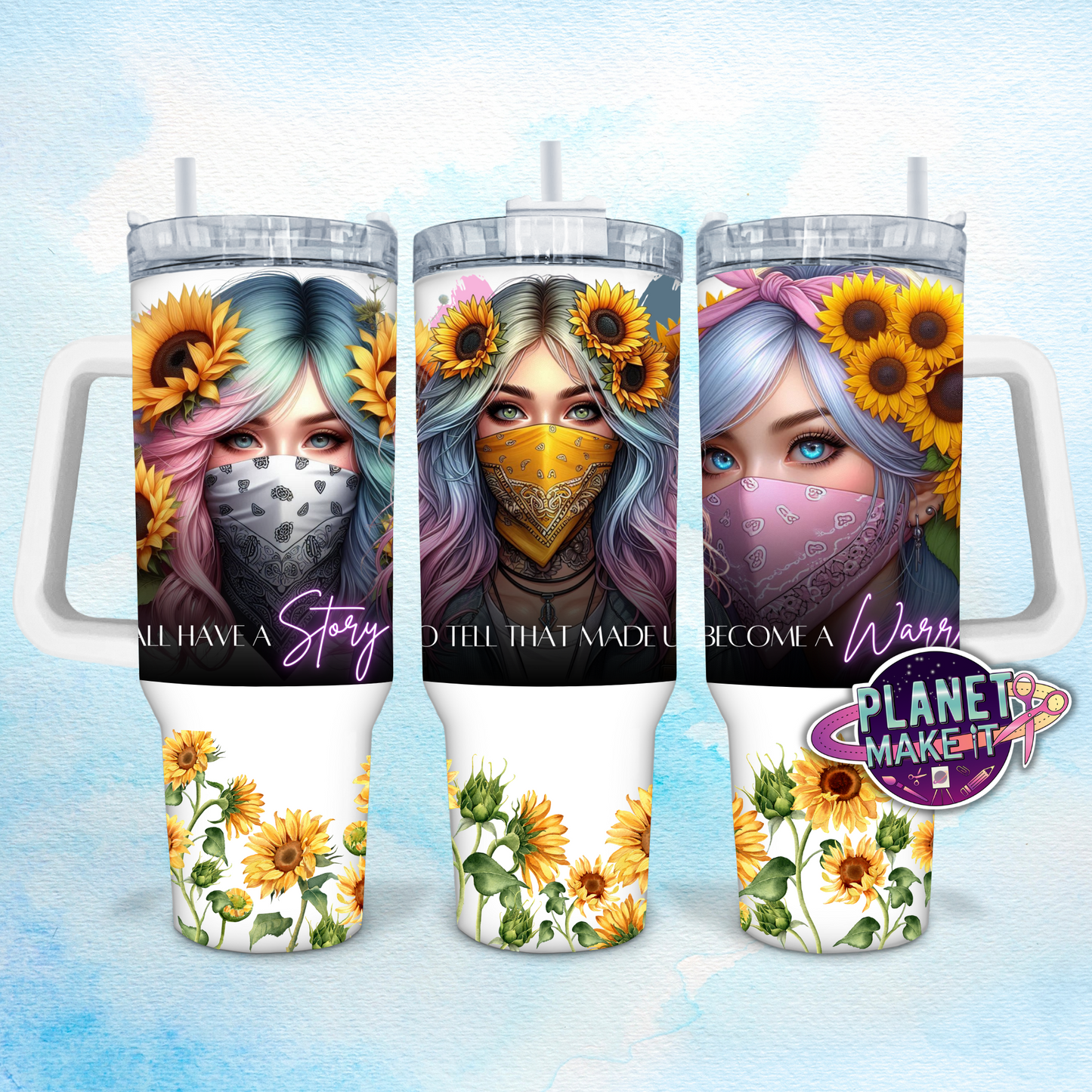 We All Have A Story - 40oz Stainless Steel Tumbler