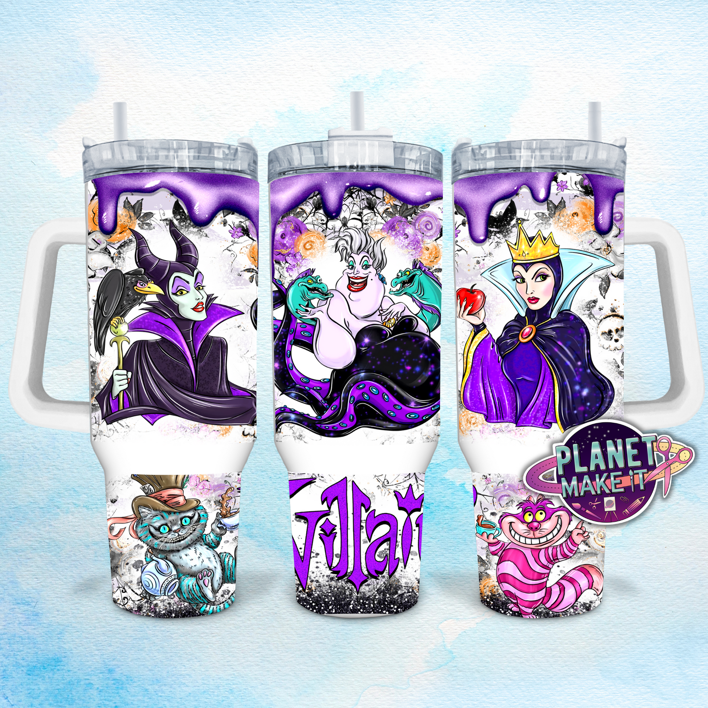 Villain Trio - 40oz Stainless Steel Tumbler