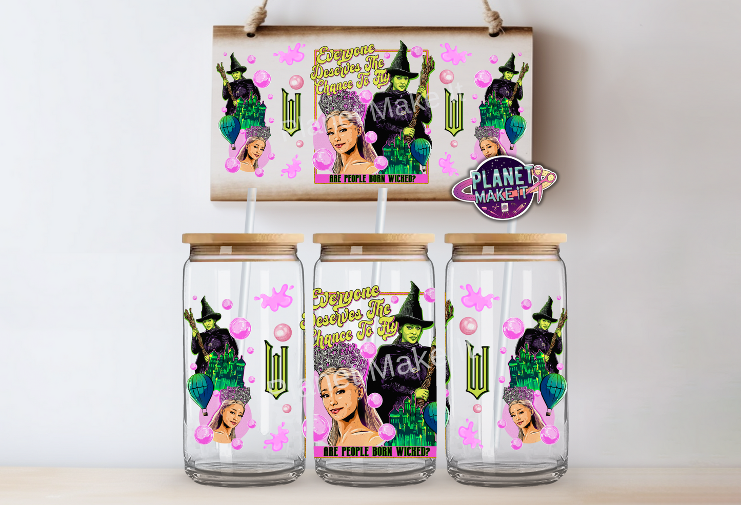 Fly - 16oz Glass Tumbler