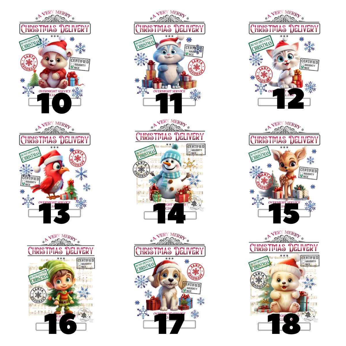 Personalised Christmas Santa Sack INSTOCK