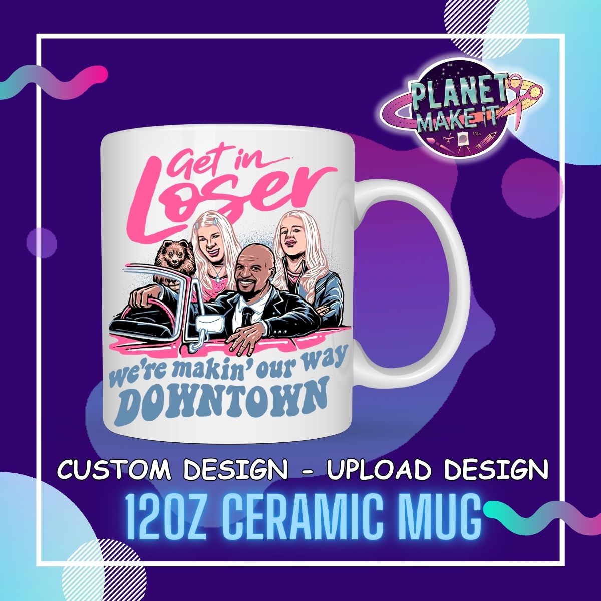 Custom Design - 12/15oz Ceramic Mug