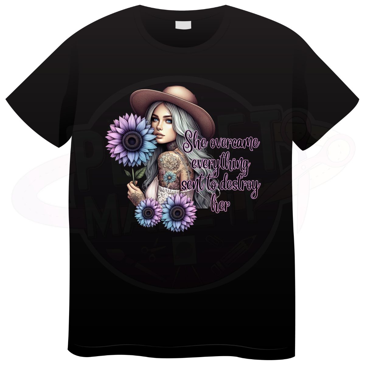 She Overcome Everything - T-Shirt
