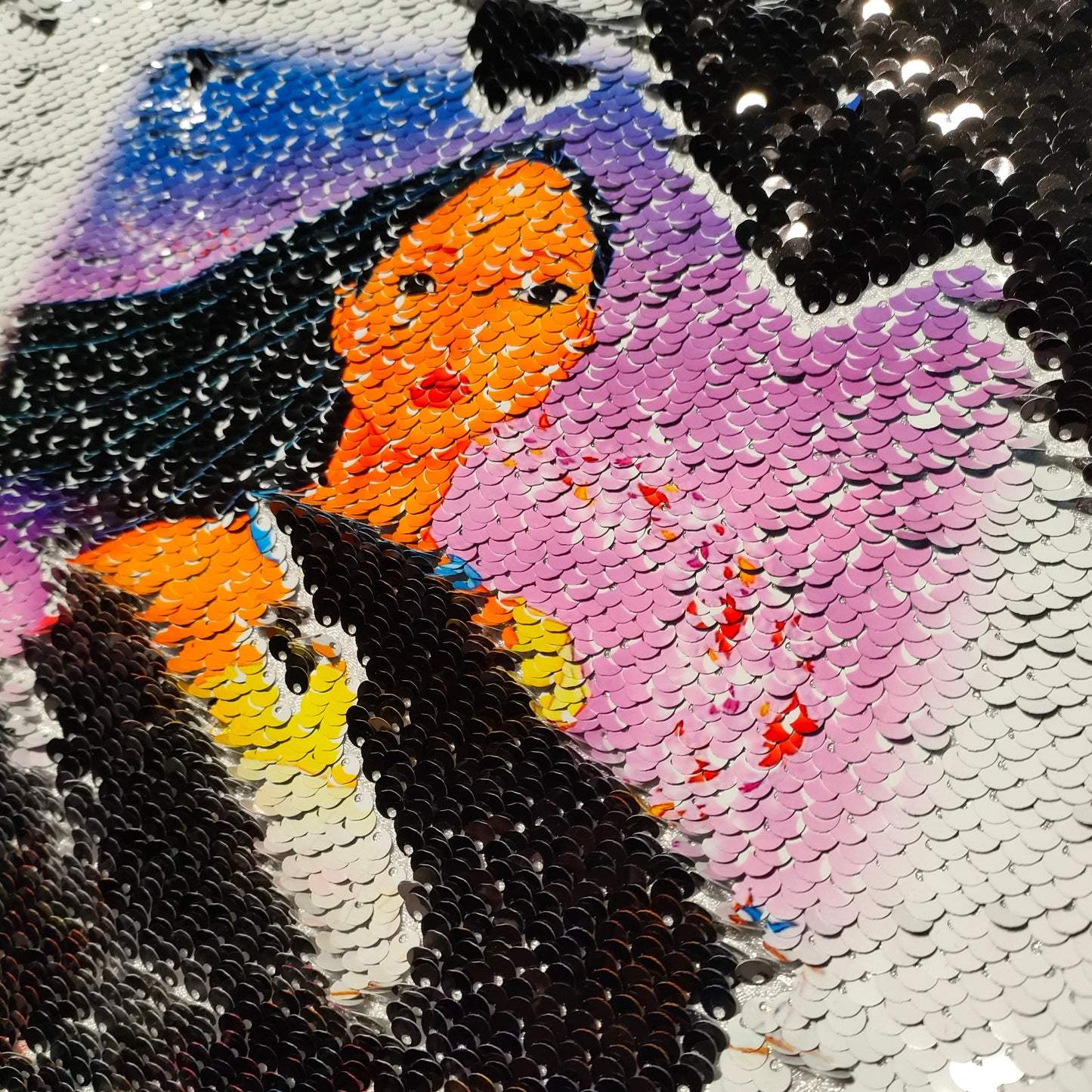 Sequin Cushion Case - Assorted Colours