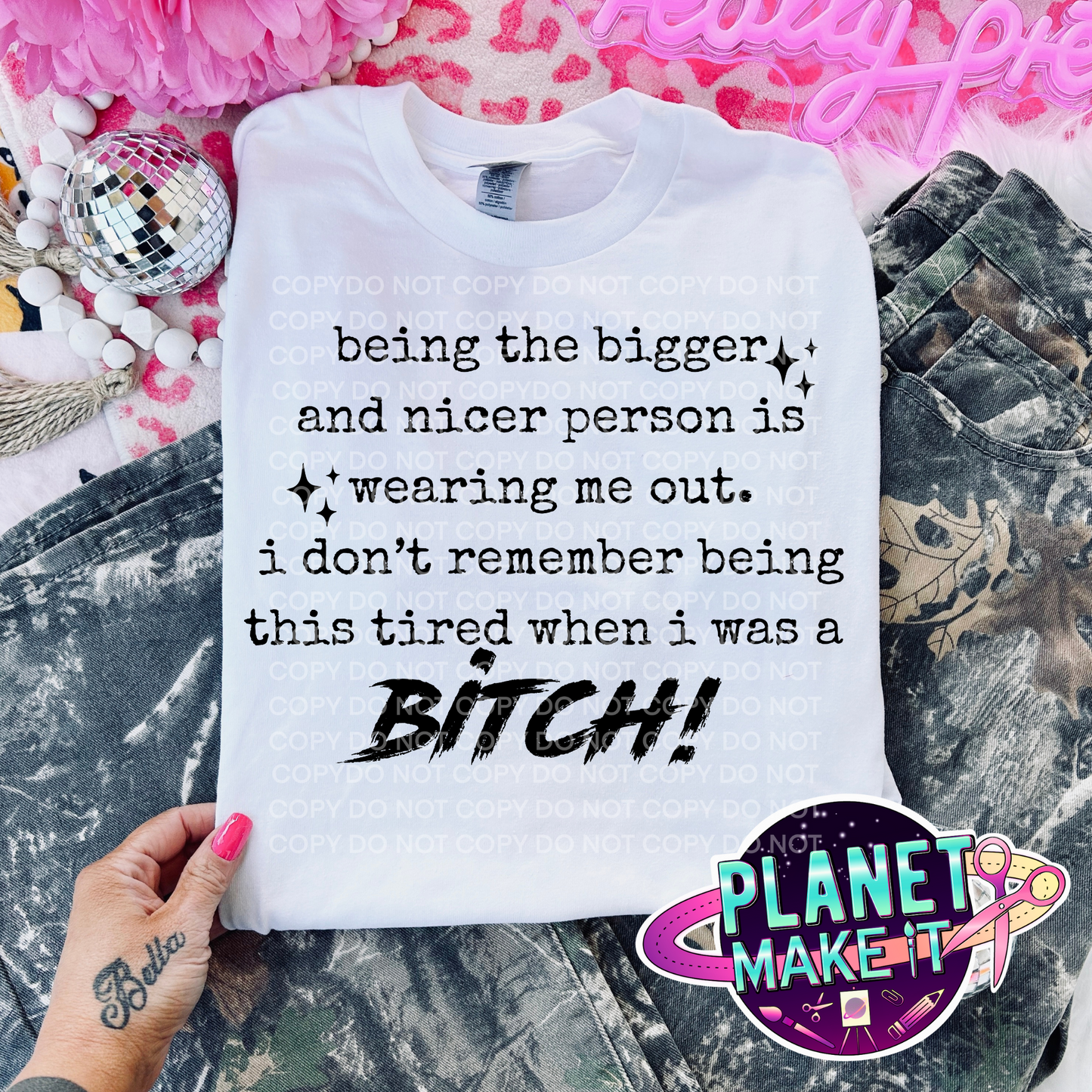 NEW! Apparel Designs BUY 2 GET 1 FREE (T-shirts) "Sassy Collection"