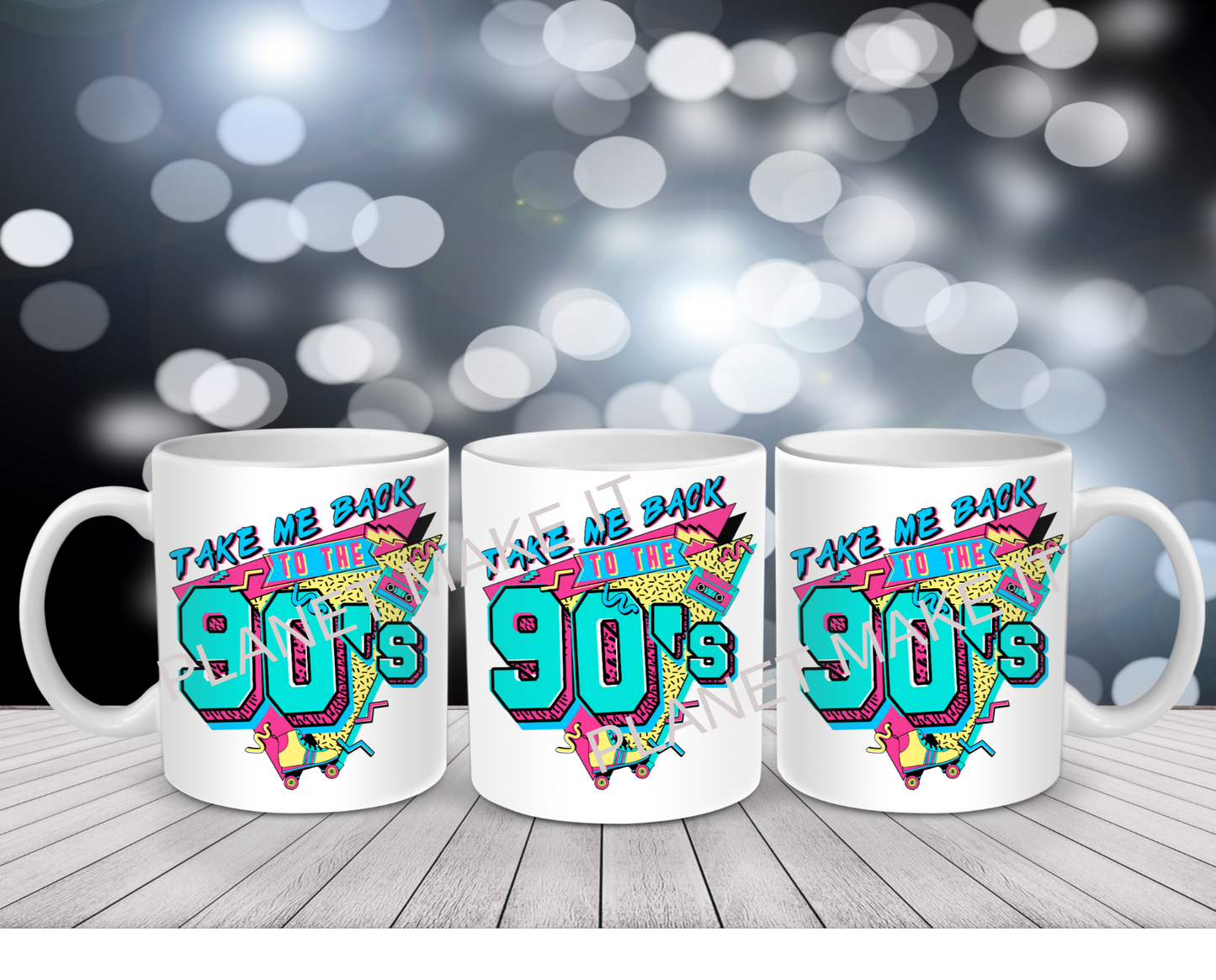 Take Me Back To The 90's - 12oz Ceramic Mug