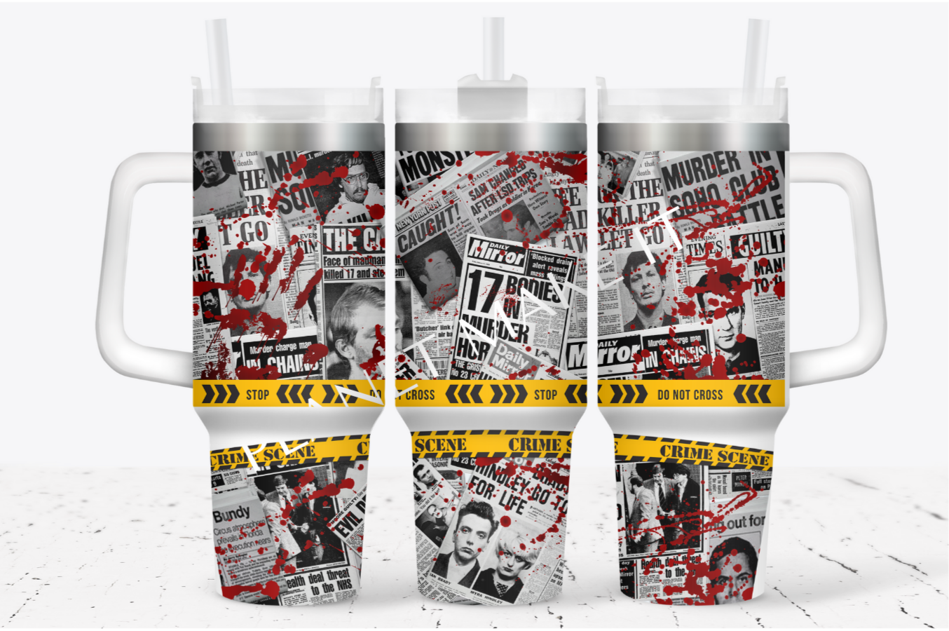True Crime - 40oz Stainless Steel Tumbler