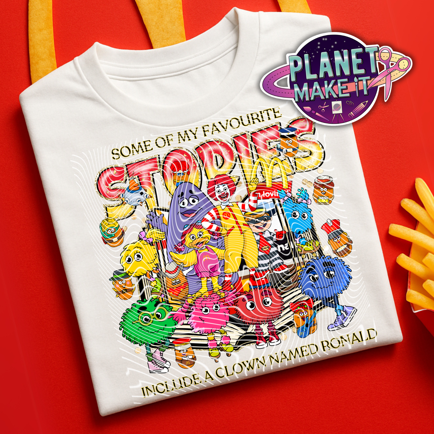 Mickey D Friends - Plush Hoodie