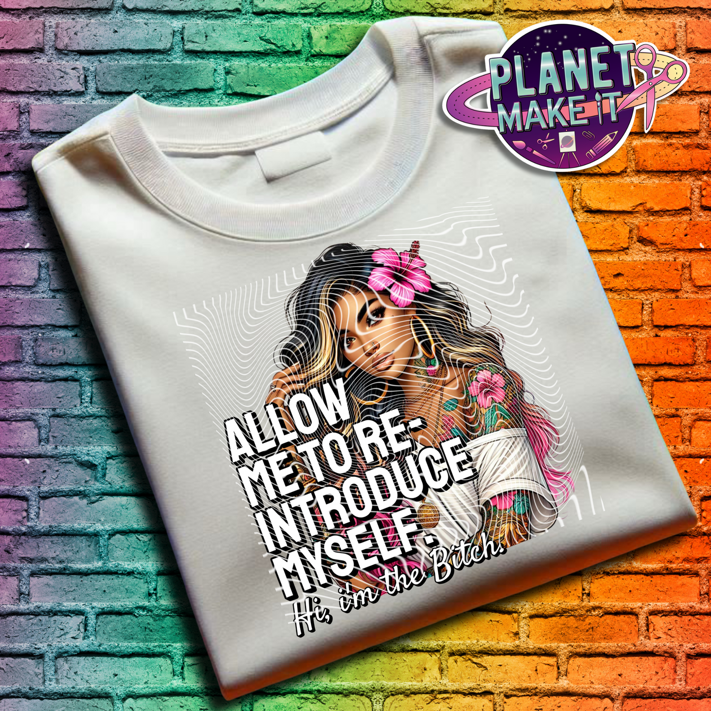 Hi I'm The Bitch Boho - T-Shirt