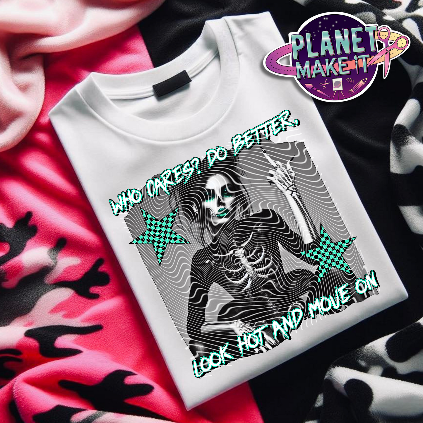 Look Hot & Move On - Plush Hoodie