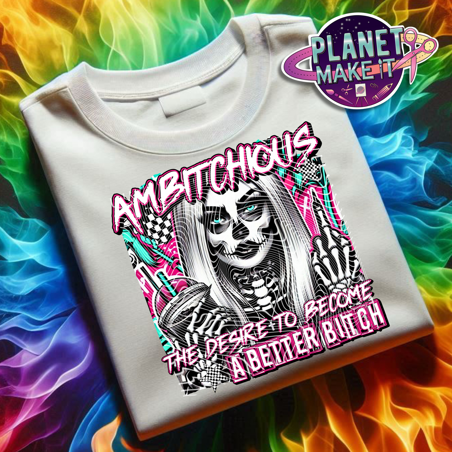 Ambitchious - Plush Hoodie