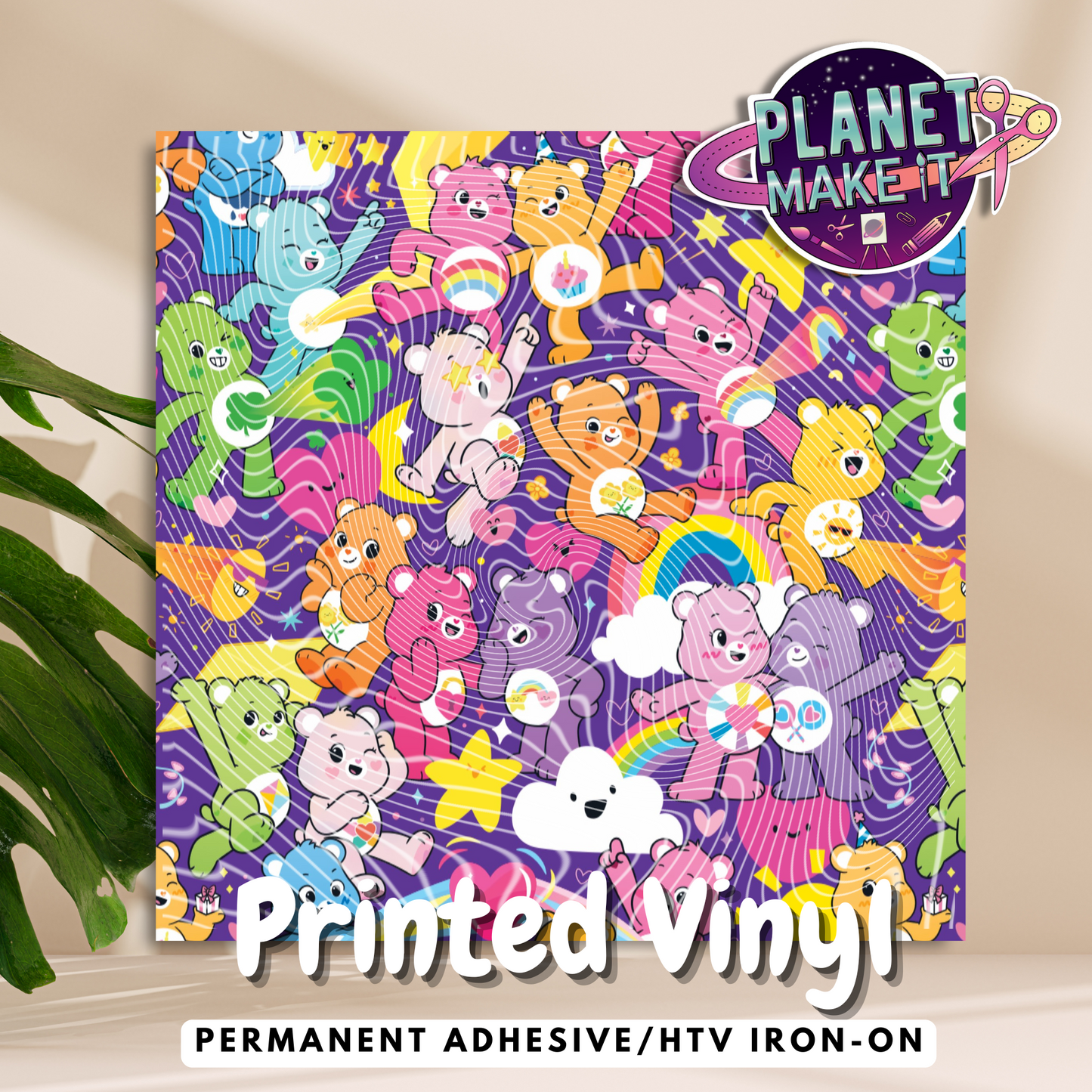 Fun Bears - Printed Adhesive & HTV Vinyl