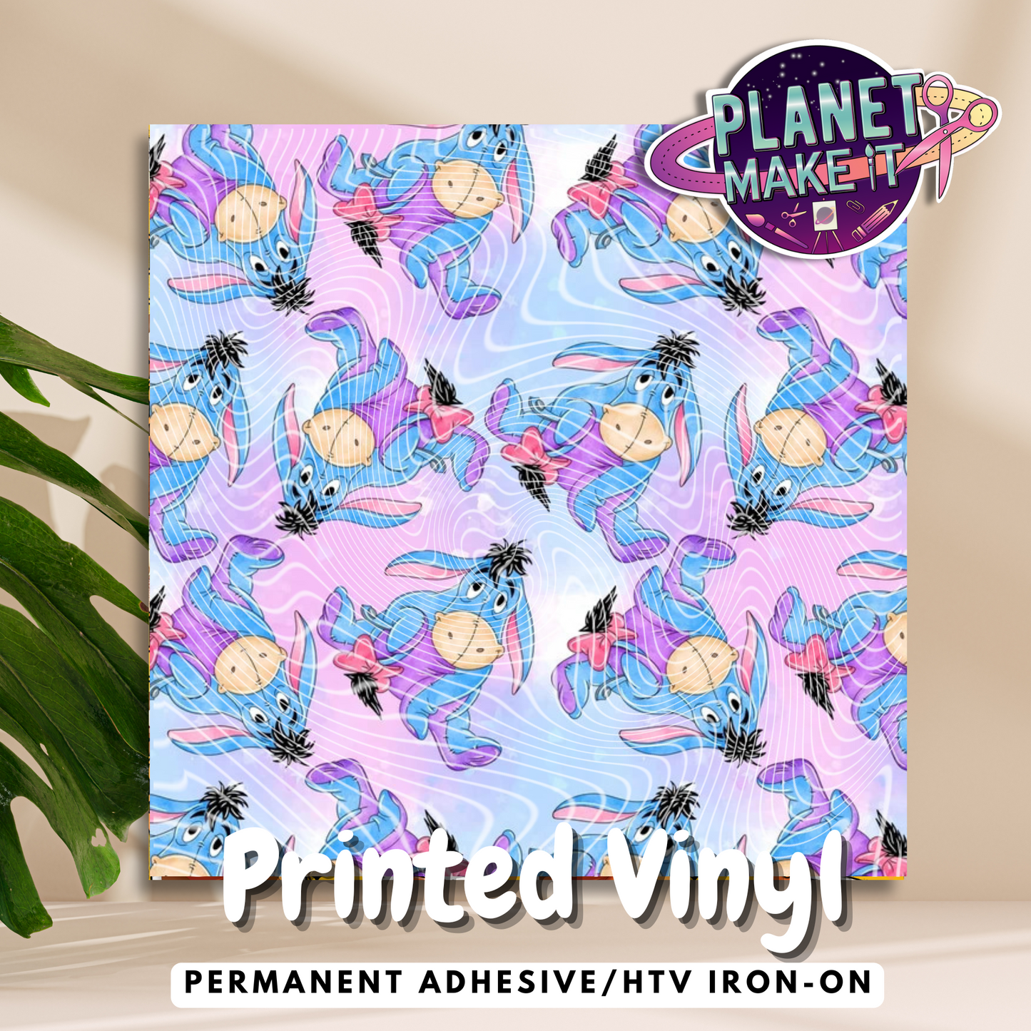 Blue Donk - Printed Adhesive & HTV Vinyl