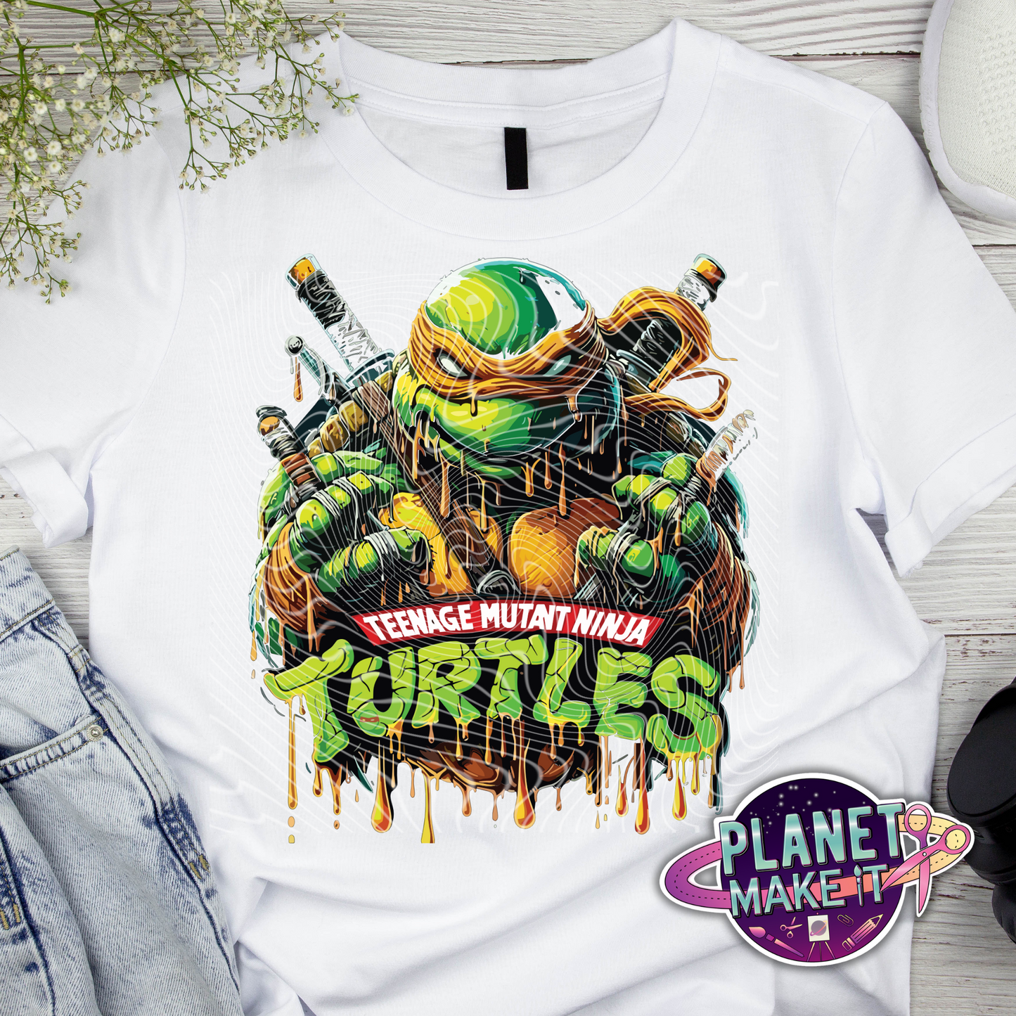 Turtle Power - Plush Hoodie