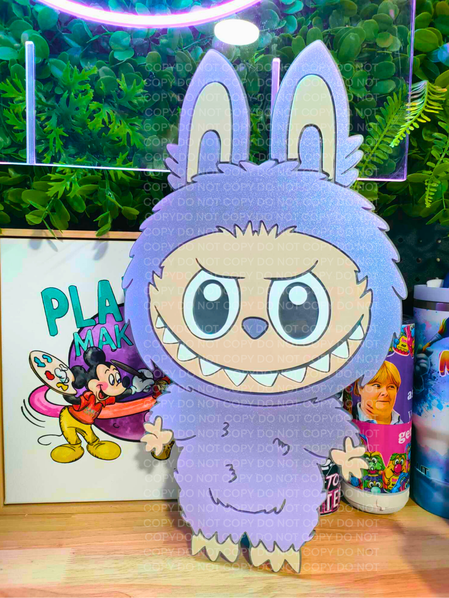Viral Cute Monster - Acrylic Sign ⭐ LIMITED EDITION ⭐