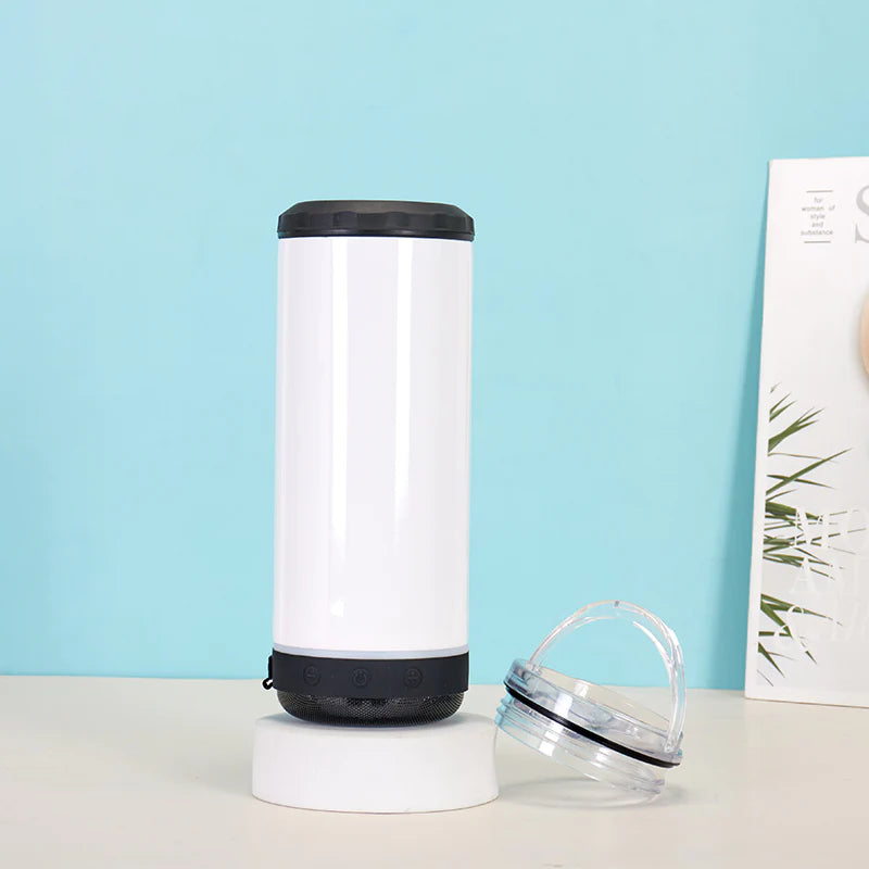 16oz Bluetooth Speaker Tumbler/Can Cooler - Custom Design