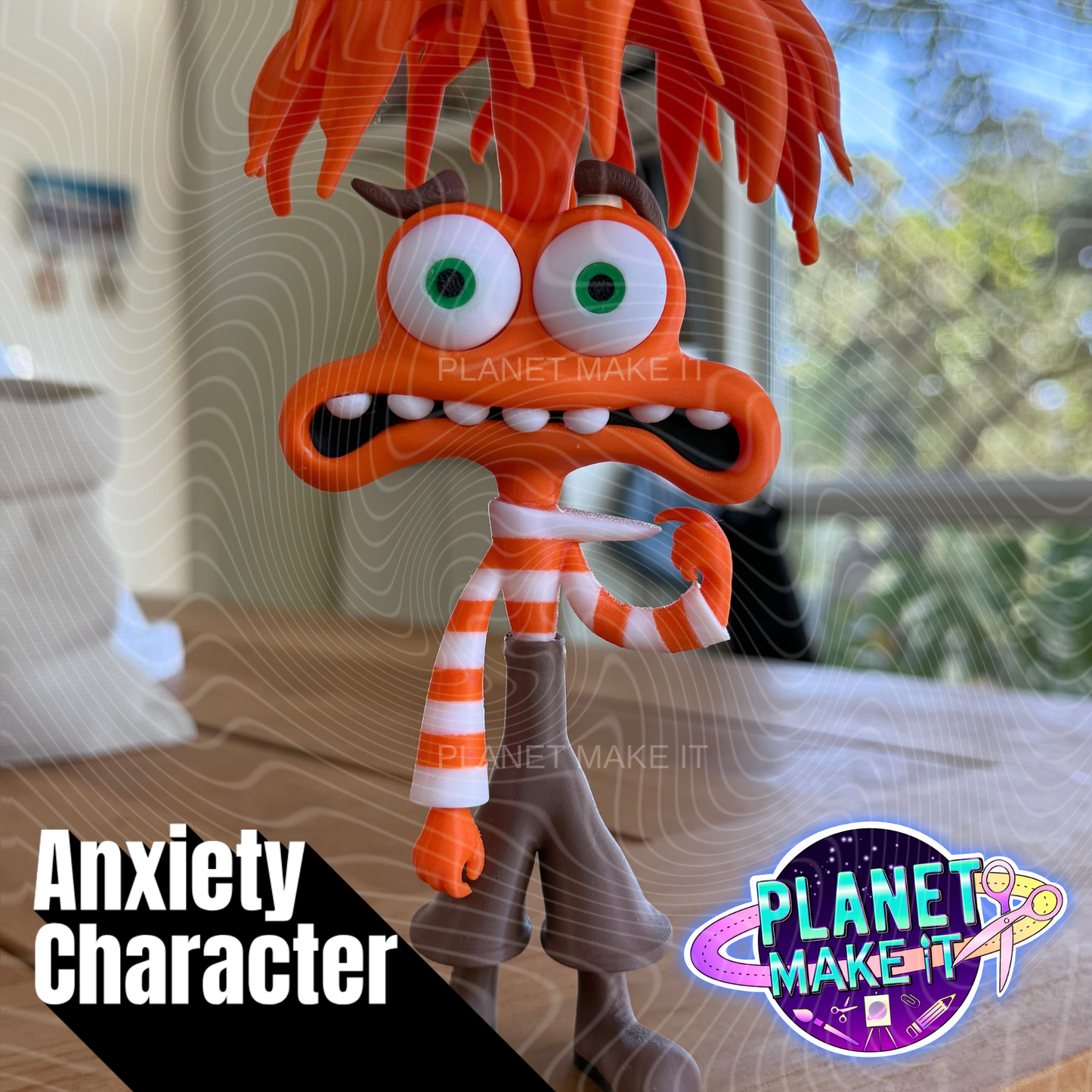 🧡Anxiety Character (MEGA Version) - 3D Character🧡