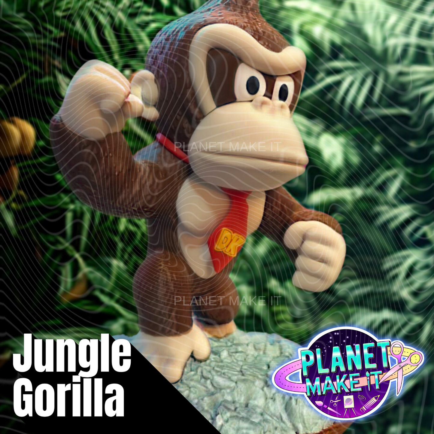 šJungle Gorilla (MEGA Version) - 3D Characterš