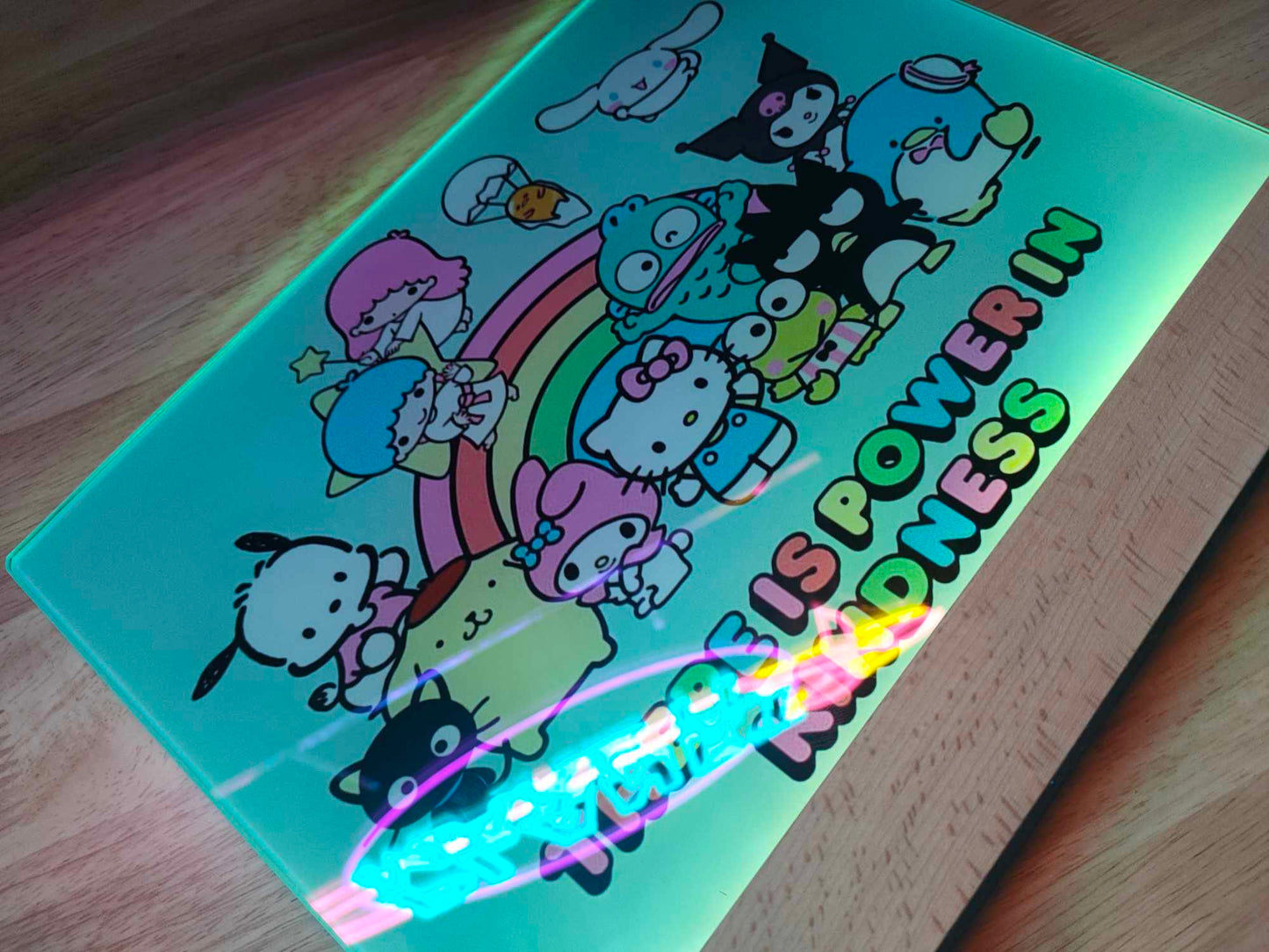 Glass LED Nightlight XL - Custom Design