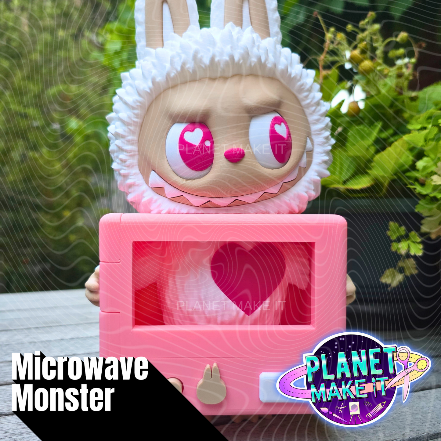 🩷Microwave Monster - 3D Character🩷