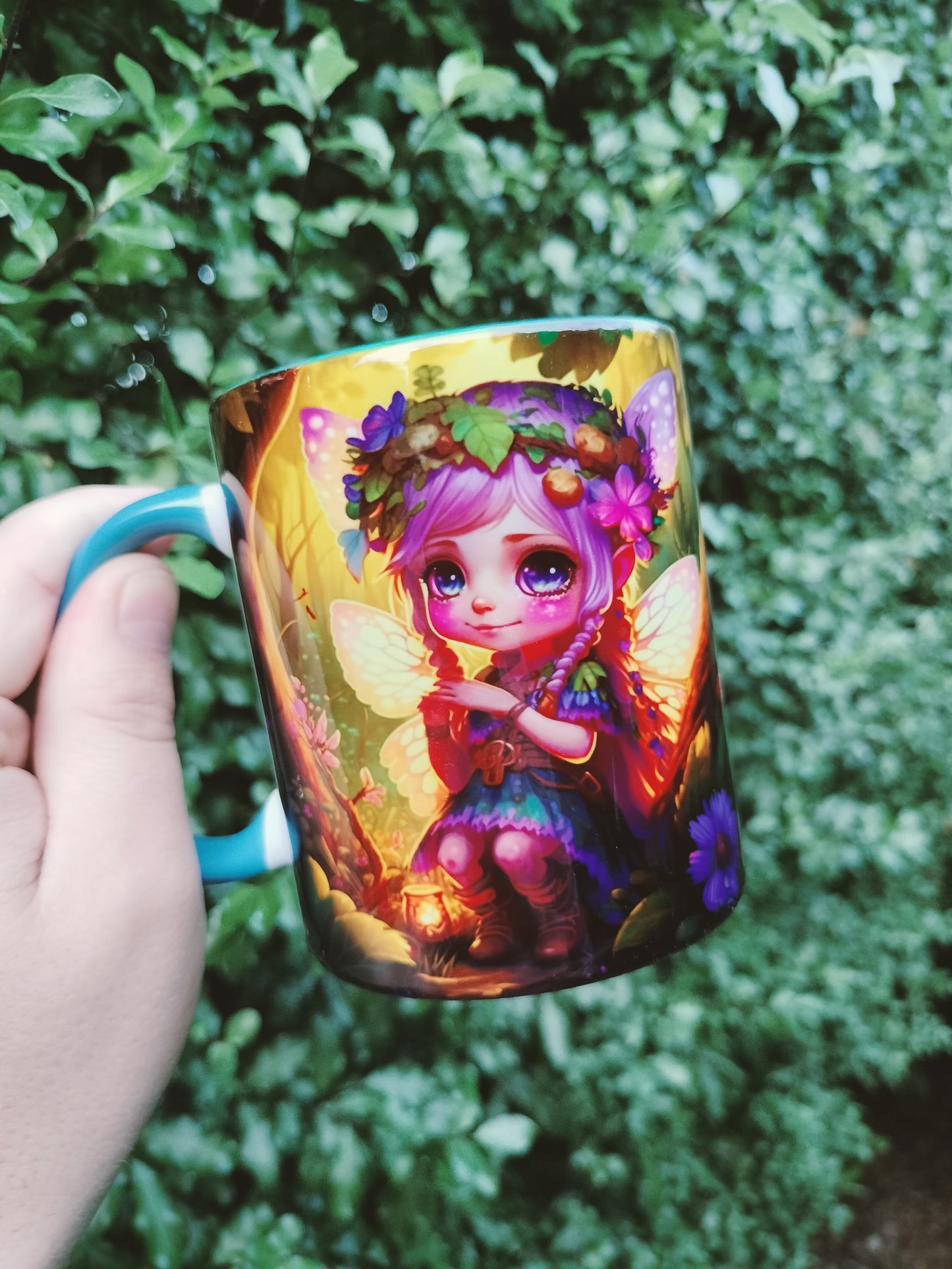 Fairies In The Garden - 12oz Ceramic Mug