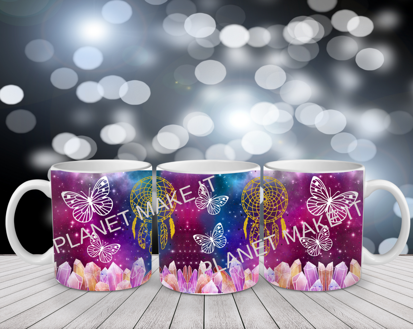 Dreams & Butterflies - 12oz Ceramic Mug