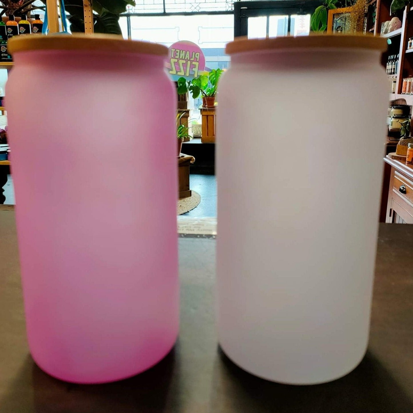16oz Glass Colour Change Tumbler - Custom Design
