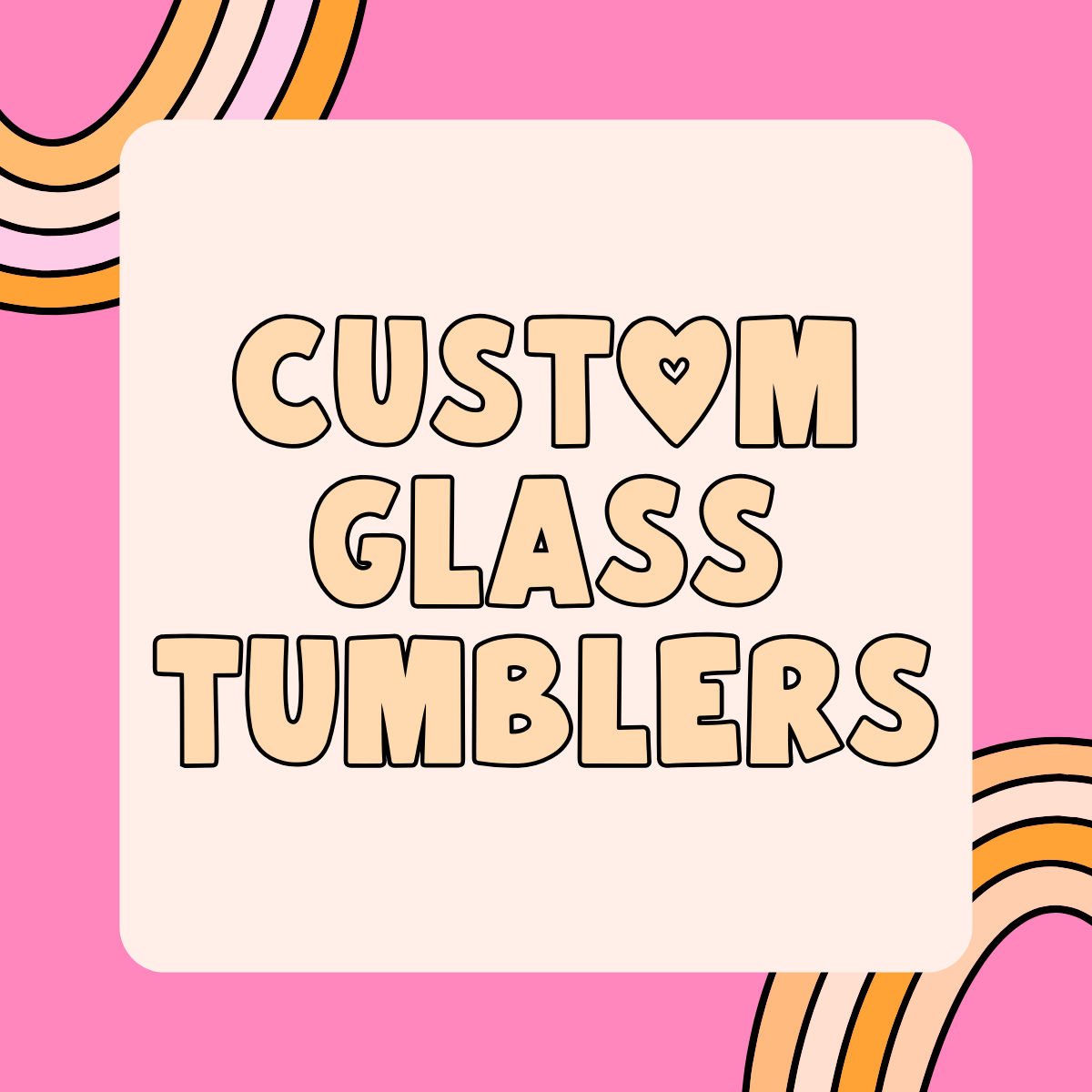 Glass Tumbler Range