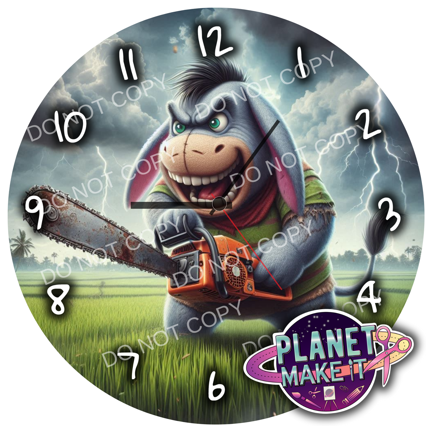 Clock -  Horror Donkey