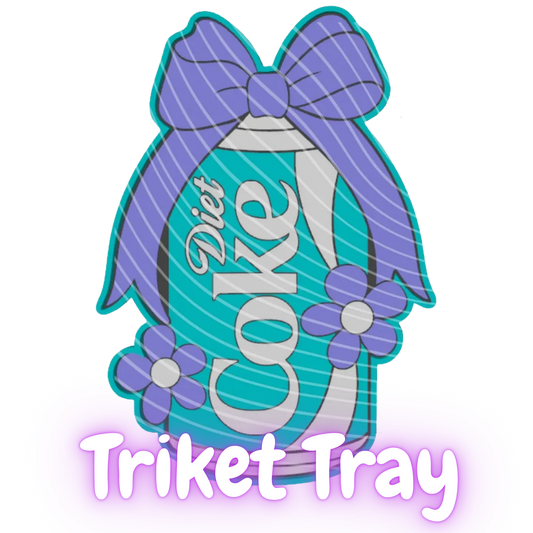 Diet Soda - 3D Trinket Tray