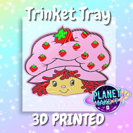 Strawberry Girl - 3D Trinket Tray
