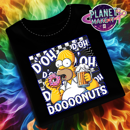 Doughnut Man - Plush Hoodie