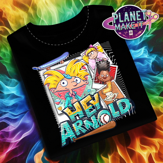 Hey Arnie - Plush Hoodie