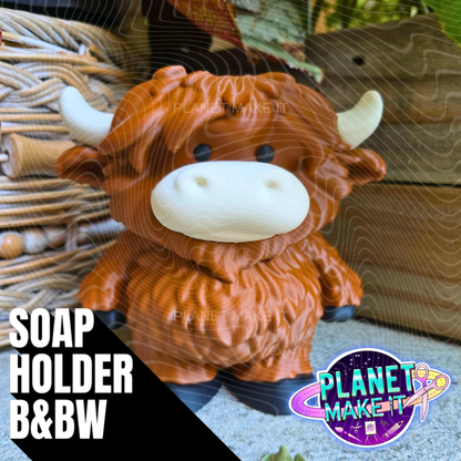 Highland Cow - Soap Dispenser Holder