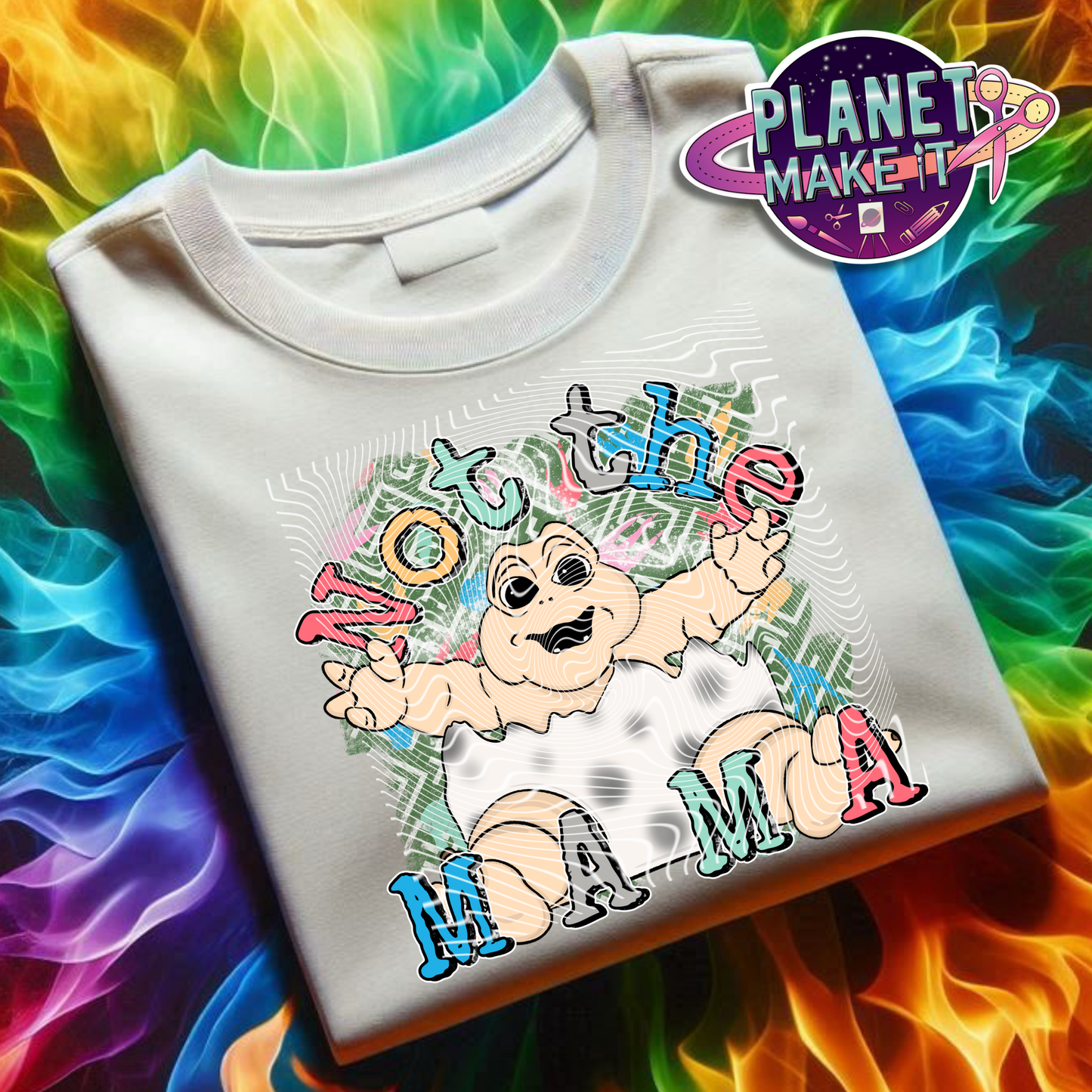 Not The mamma - Plush Hoodie