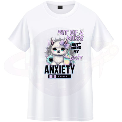 Doing My Best Anxiety Loading - T-Shirt