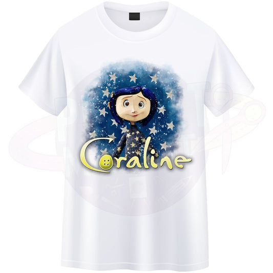 Button Eye Girl- T-Shirt