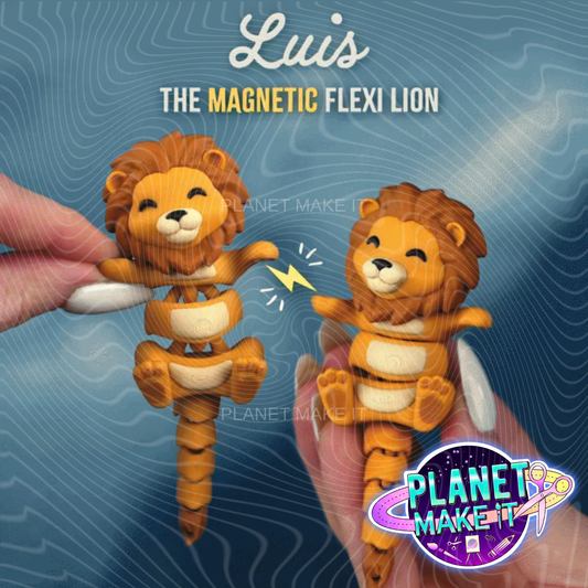 Luis The Lion - Keychain/Fidget