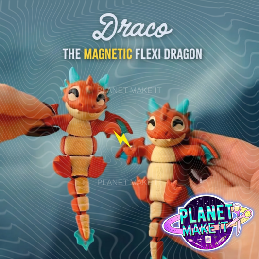 Draco The Dragon - Keychain/Fidget