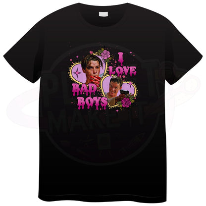 I Love Bad Guys - T-Shirt