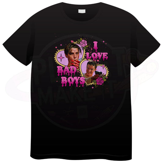 I Love Bad Guys - T-Shirt