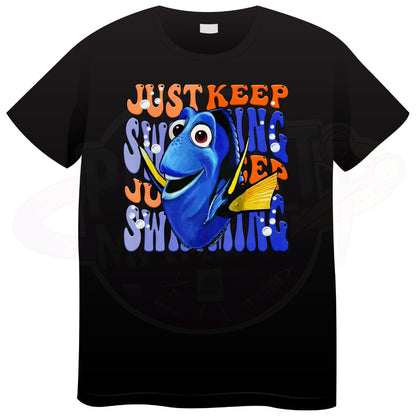Just Keep Swimming - T-Shirt