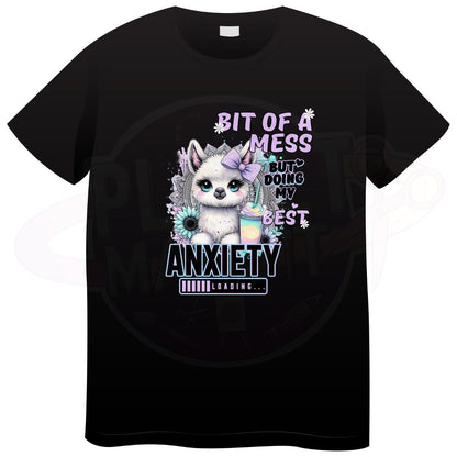Doing My Best Anxiety Loading - T-Shirt